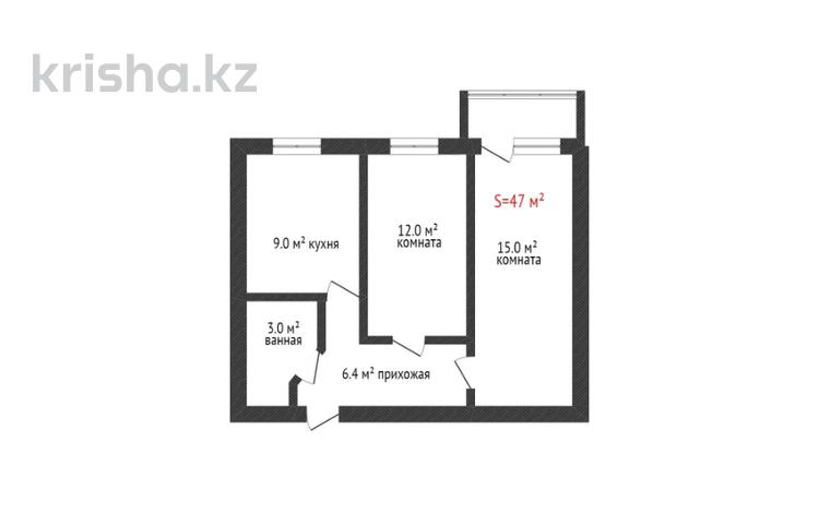 3-комнатная квартира, 68 м², 1/6 этаж, Нурсултана Назарбаева за 25.5 млн 〒 в Костанае — фото 2