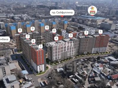 1-комнатная квартира, 39 м², 12/12 этаж, Райымбека 162/3 — Сейфуллина уг. Маметова за 28 млн 〒 в Алматы, Алмалинский р-н