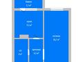 1-комнатная квартира · 37.3 м² · 7/12 этаж, Юбиленый 1 за 19.9 млн ₸ в Костанае — фото 4