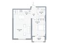 2-комнатная квартира · 59.5 м², мкр Курамыс, ул. Кенесары хана, 43/7 за 71.4 млн ₸ в Алматы, Наурызбайский р-н — фото 3