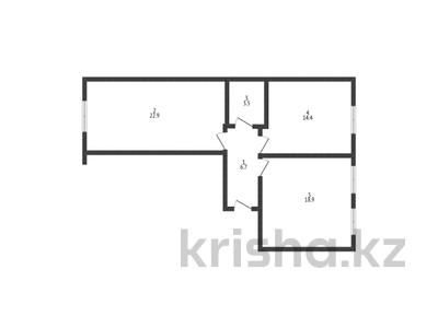 2-бөлмелі пәтер · 66.4 м² · 3/5 қабат, 19-ш/а. 38, бағасы: 21.5 млн ₸ в Актау, 19-й мкр
