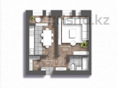 1-комнатная квартира · 44.36 м², мкр. Алтын орда 228/3 — РЯДОМ НОВАЯ ШКОЛА И САДИК за ~ 15.1 млн 〒 в Актобе
