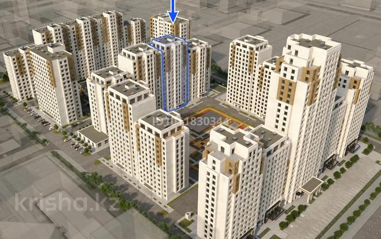 2-комнатная квартира · 49.3 м² · 9/16 этаж, Байдибек би стр. 127/7 за 28 млн ₸ в Шымкенте, Абайский р-н — фото 2