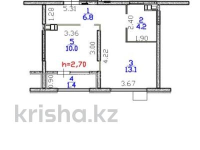 1-комнатная квартира · 36 м² · 5/6 этаж, Кайрат микрорайон 716/16 за 27.9 млн ₸ в Алматы, Турксибский р-н