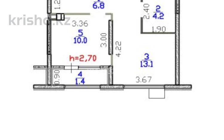 1-комнатная квартира · 36 м² · 5/6 этаж, Кайрат микрорайон 716/16 за 27.9 млн ₸ в Алматы, Турксибский р-н — фото 2