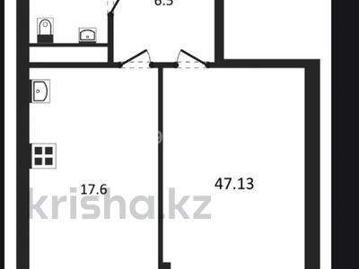 2-комнатная квартира, 47 м², 4/12 этаж, мкр Акбулак, Момышулы 100 за 20 млн 〒 в Алматы, Алатауский р-н