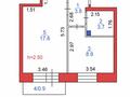 1-комнатная квартира · 35.1 м² · 5/5 этаж, Юбилейный 14 за ~ 16.4 млн ₸ в Костанае — фото 2