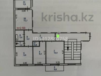 3-комнатная квартира · 63.3 м² · 2/5 этаж, Камзина за 13.5 млн ₸ в Аксу