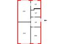 3-комнатная квартира · 61.2 м² · 1/5 этаж, мкр Новый Город, Ермекова 4 за 20 млн ₸ в Караганде, Казыбек би р-н — фото 12