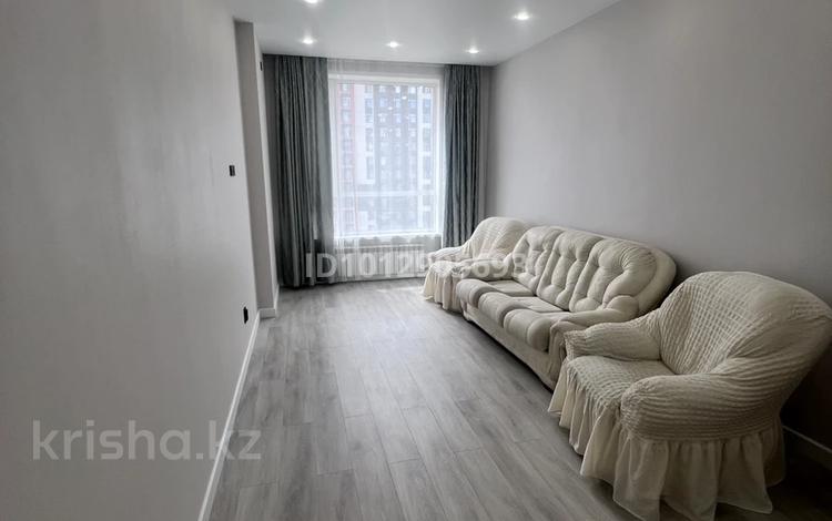 2-комнатная квартира · 63.4 м² · 6/18 этаж, Нажимеденова 23 за 43 млн ₸ в Астане, Сарайшык р-н — фото 2
