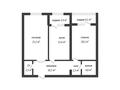 2-комнатная квартира · 80.5 м² · 3/5 этаж, мкр.Батыс-2 54Б за 24 млн ₸ в Актобе — фото 8