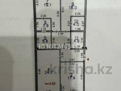 3-комнатная квартира · 114.2 м² · 2/4 этаж, мкр Таусамалы, мкр. Таусамалы 49/1 за 108.5 млн 〒 в Алматы, Наурызбайский р-н