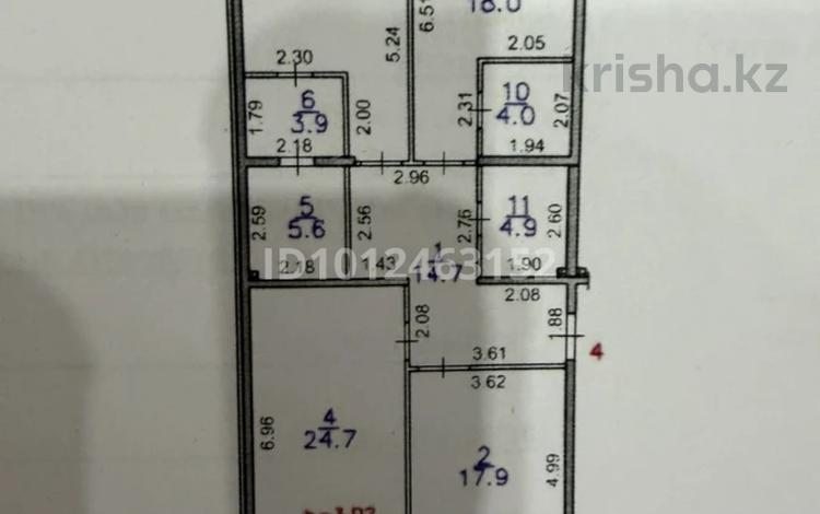 3-комнатная квартира · 114.2 м² · 2/4 этаж, мкр Таусамалы, мкр. Таусамалы 49/1 за 108.5 млн 〒 в Алматы, Наурызбайский р-н — фото 2