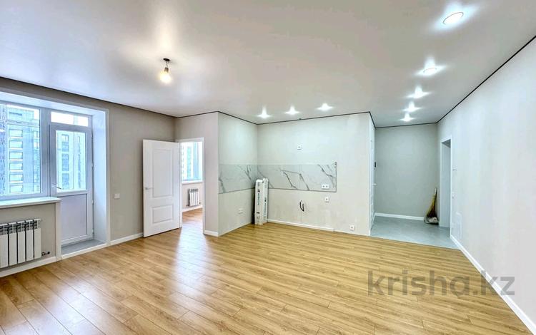 3-комнатная квартира · 64.2 м² · 10/12 этаж, Бухар жырау 32 за 41.5 млн ₸ в Астане, Есильский р-н — фото 2