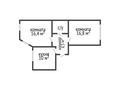 2-бөлмелі пәтер · 52.9 м² · 1/9 қабат, Юбилейный 8, бағасы: 27 млн ₸ в Костанае — фото 9
