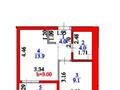 1-бөлмелі пәтер · 34 м² · 4/9 қабат, Мухамеджан Тынышбайулы 10, бағасы: 18 млн ₸ в Астане, Сарайшык р-н — фото 3
