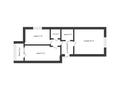 2-бөлмелі пәтер · 60 м² · 1/4 қабат, Сулейменова, бағасы: 14.5 млн ₸ в Кокшетау — фото 6