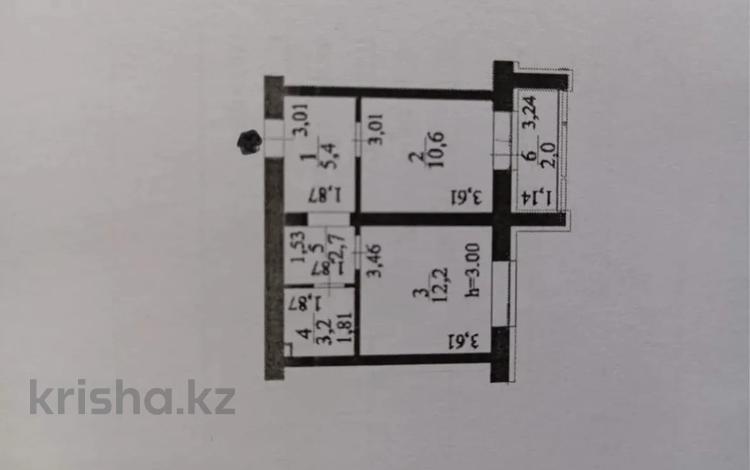 1-комнатная квартира · 36.18 м² · 12/12 этаж, А 52 10 за 18.5 млн ₸ в Астане, Алматы р-н — фото 11