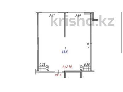 2-бөлмелі пәтер · 48.5 м² · 1/9 қабат, Кульджинский тракт 153/50 — Бухтарминская, бағасы: 27 млн ₸ в Алматы, Турксибский р-н