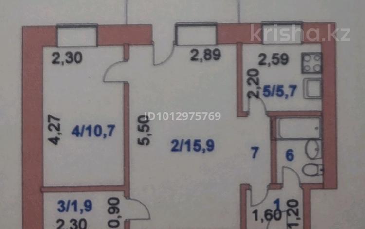 2-комнатная квартира · 40.8 м² · 3/4 этаж, Саина 4 за 8.5 млн ₸ в Кокшетау — фото 2