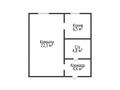 1-бөлмелі пәтер · 38 м² · 3/3 қабат, Ворошилова 3, бағасы: 8.9 млн ₸ в Костанае — фото 12