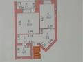 2-бөлмелі пәтер · 46.2 м² · 5/9 қабат, Шакарим кудайбердыулы 24, бағасы: 19 млн ₸ в Астане — фото 7