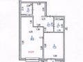 2-комнатная квартира · 66.8 м² · 17/17 этаж, Жарокова 218 за 55 млн ₸ в Алматы, Бостандыкский р-н — фото 2