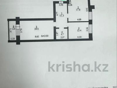 2-комнатная квартира, 74.2 м², 2/6 этаж, мкр. Алтын орда за 21.5 млн 〒 в Актобе, мкр. Алтын орда
