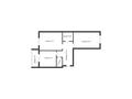 2-бөлмелі пәтер · 62.9 м² · 1/9 қабат, Валиханова 206, бағасы: 23.9 млн ₸ в Кокшетау — фото 4