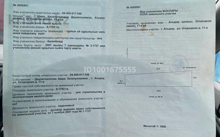 Участок · 18 соток, Неверова 11А за 25 млн ₸ в Атырау — фото 2
