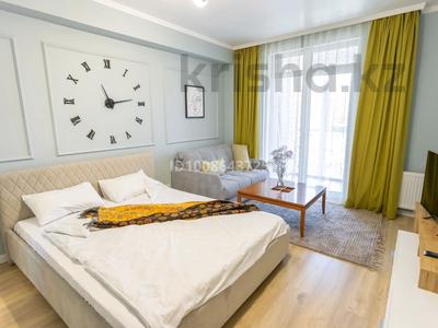1-бөлмелі пәтер · 50 м² · 4/21 қабат, Варламова 27А — Станция метро "Сайран", бағасы: 18 000 ₸ в Алматы, Алмалинский р-н