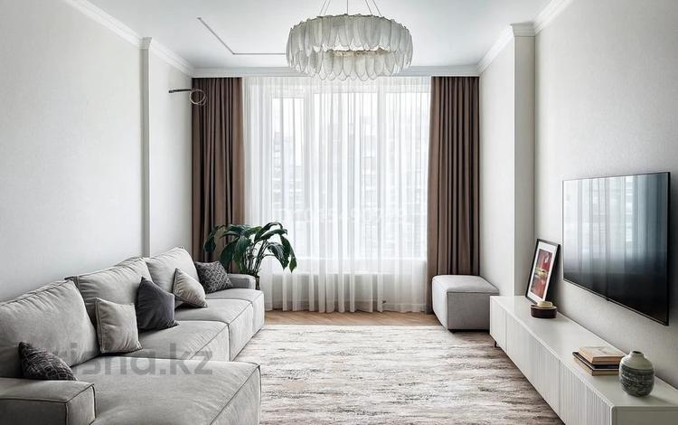 3-комнатная квартира · 85 м² · 11/16 этаж, Санжара Асфендиярова 9 за 67 млн ₸ в Астане, Нура р-н — фото 2