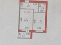 1-бөлмелі пәтер · 38.3 м² · 2/9 қабат, Кордай 99, бағасы: 22 млн ₸ в Астане, Сарайшык р-н