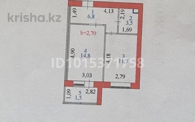 1-бөлмелі пәтер · 38.3 м² · 2/9 қабат, Кордай 99, бағасы: 22 млн ₸ в Астане, Сарайшык р-н — фото 9