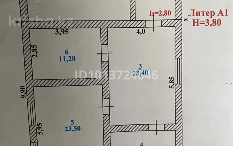 Отдельный дом · 4 комнаты · 111 м² · 8 сот., мкр Кайтпас 2 Қозыбай 101 — Ближе к Алматинской трассе за 30 млн ₸ в Шымкенте, Абайский р-н — фото 2