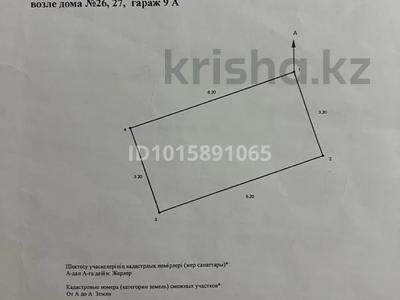 Жер телімі · 1 сотық, Нұрсәт ш/а, бағасы: 2 млн ₸ в Шымкенте, Каратауский р-н