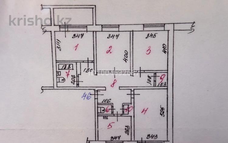 4-комнатная квартира · 88.2 м² · 8/9 этаж, Шашубая 4 за 28 млн ₸ в Балхаше — фото 2