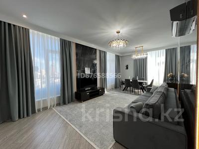 3-комнатная квартира, 110 м², 15/21 этаж помесячно, Мухамедханова — Туран за 1.5 млн 〒 в Астане, Есильский р-н