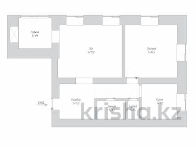 2-комнатная квартира, 61 м², 2/2 этаж, Ауэзова 175 — Назарбаева за 25 млн 〒 в Кокшетау