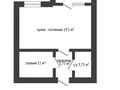 1-бөлмелі пәтер · 38.9 м² · 6/7 қабат, Алтын Орда, бағасы: 16.5 млн ₸ в Актобе — фото 7
