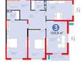 3-бөлмелі пәтер · 123.9 м² · 12/12 қабат, Радостовца 359, бағасы: 212 млн ₸ в Алматы, Бостандыкский р-н — фото 3