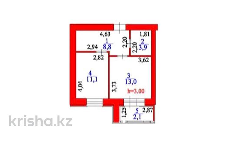 1-бөлмелі пәтер · 38.9 м² · 12/12 қабат, Жумекен Нажимеденов, бағасы: 18 млн ₸ в Астане, Сарайшык р-н — фото 4