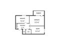2-бөлмелі пәтер · 48.3 м² · 3/5 қабат, Островского 60, бағасы: 14.5 млн ₸ в Усть-Каменогорске — фото 10
