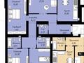 4-комнатная квартира · 120 м² · 5/9 этаж, Шамши Калдаяков 14 за 85 млн ₸ в Астане, Сарайшык р-н — фото 5