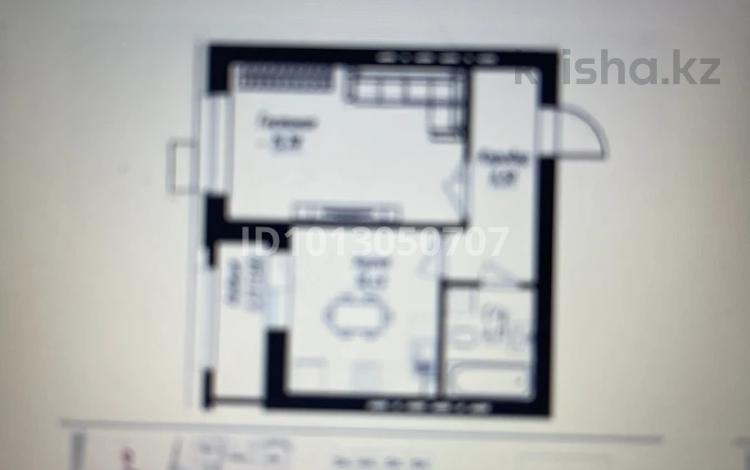 1-бөлмелі пәтер · 38.3 м² · 5/9 қабат, рядом с главным проспектом Туран, бағасы: 22.5 млн ₸ в Астане, Нура р-н — фото 2