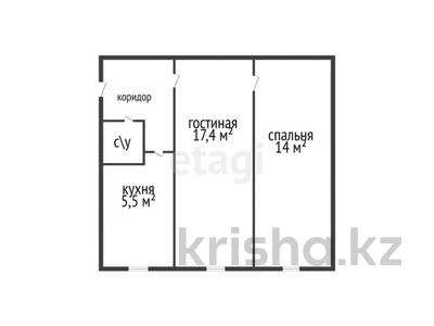 2-комнатная квартира, 44.3 м², 1/5 этаж, мкр 5, Есет Батыра за 10.2 млн 〒 в Актобе, мкр 5