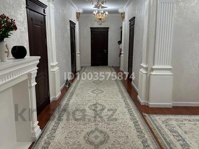 Отдельный дом · 8 комнат · 250 м² · 16 сот., мкр Мирас 7 — Аргынбекова Жибек жолы за 105 млн 〒 в Шымкенте, Каратауский р-н
