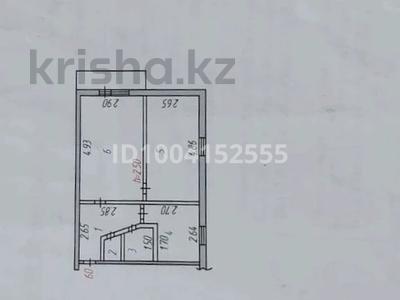 2-комнатная квартира · 41.2 м² · 3/5 этаж, 4 а квартал 11 за 7 млн ₸ в Темиртау