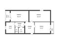 3-комнатная квартира · 87 м² · 2/5 этаж, 1-й микрорайон, КАИРБЕКОВА за 39 млн ₸ в Костанае — фото 9