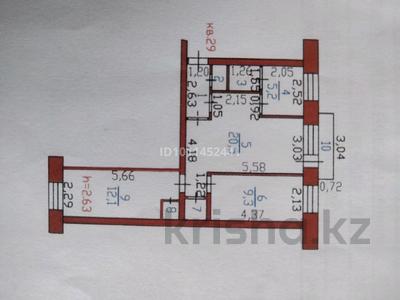 3-комнатная квартира · 56.2 м² · 4/4 этаж, Поповича 8 за 10.5 млн ₸ в Глубокое